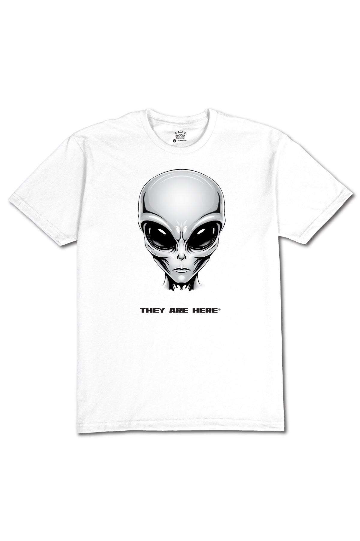 Camiseta Greys Alien Desenho Extra-terrestre 3d Masculina