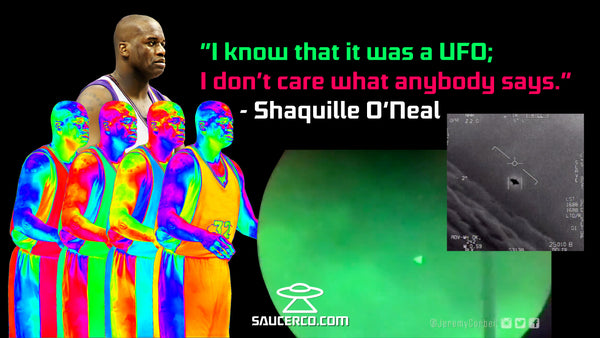 Shaquille O'Neal says he saw a UFO