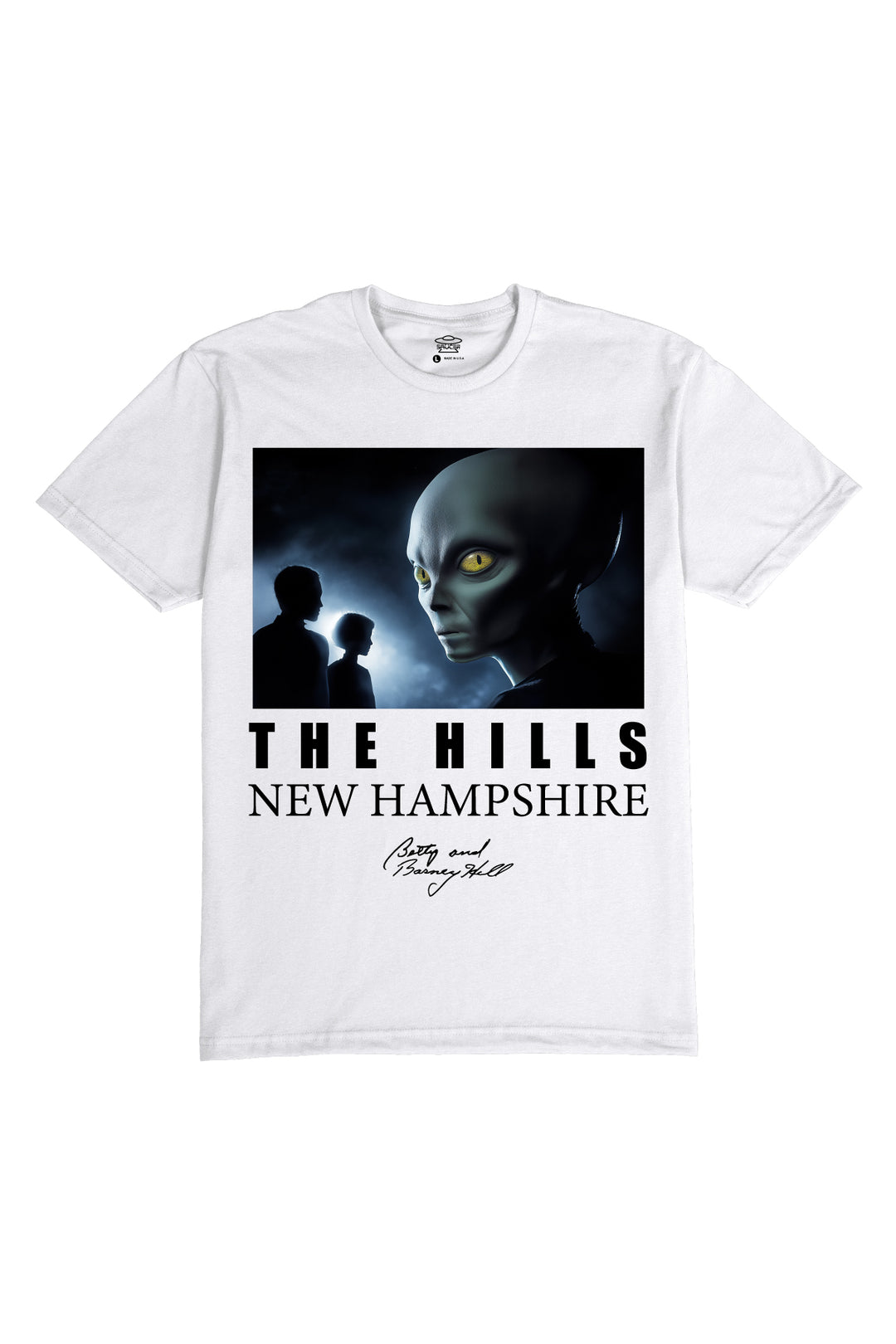 Betty and Barney Hill: The Hills T-Shirt by SAUCER – Saucer